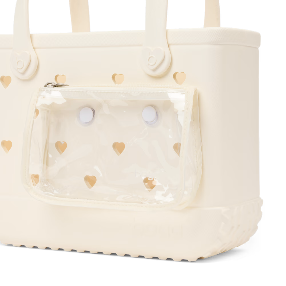BITTY BOGG CUT OUT HEART COCONUT SP