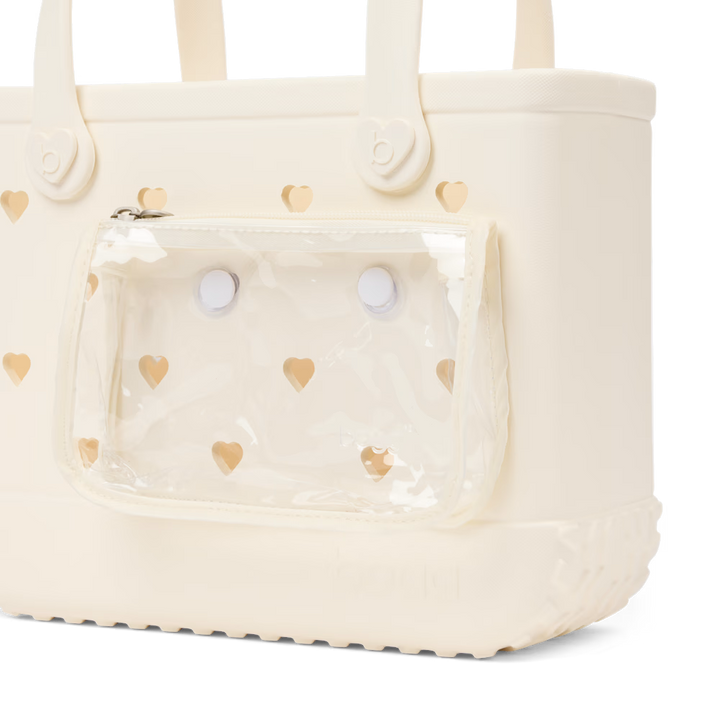 BITTY BOGG CUT OUT HEART COCONUT SP