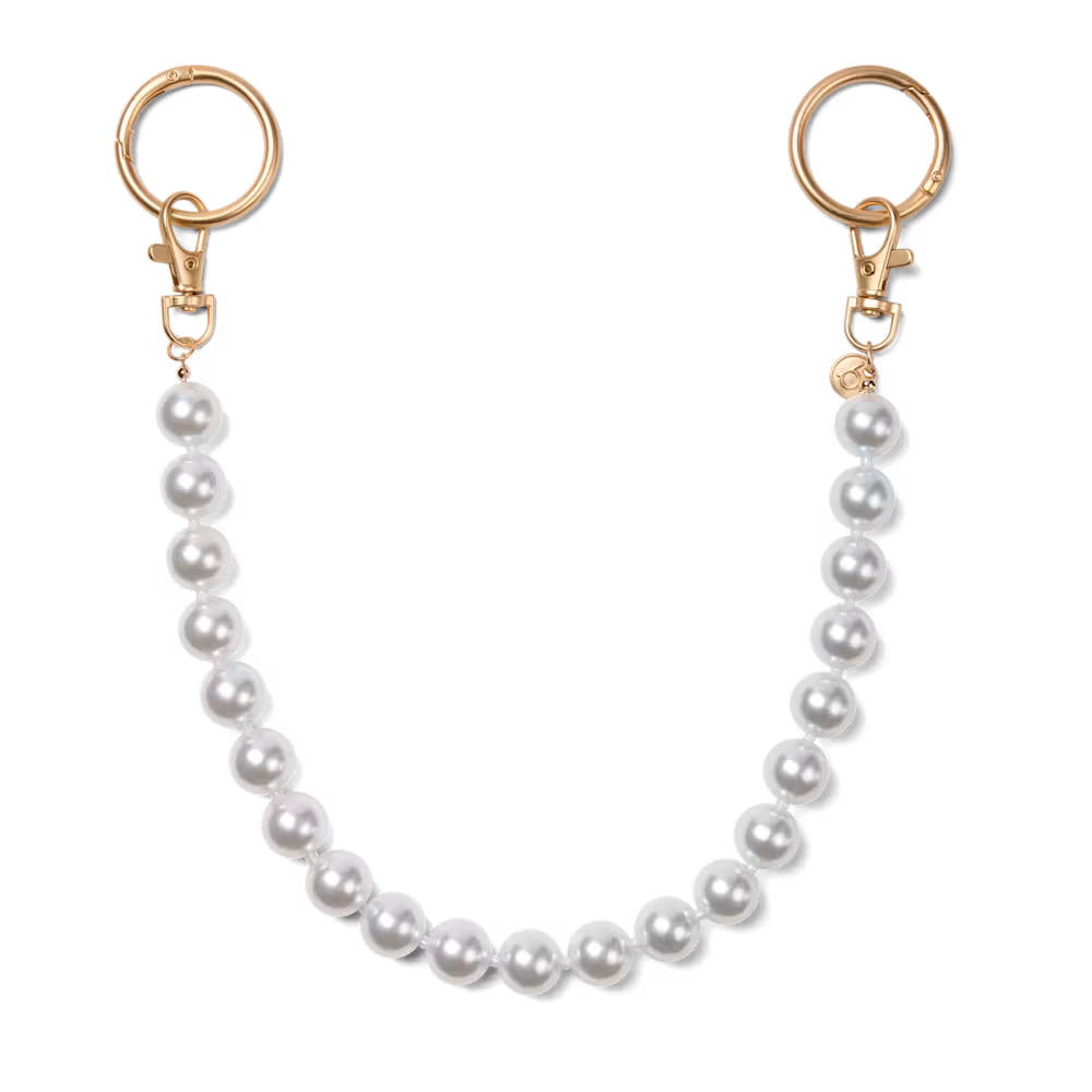 BOGG'D & CHARMED CHAINS STRING OF PEARLS