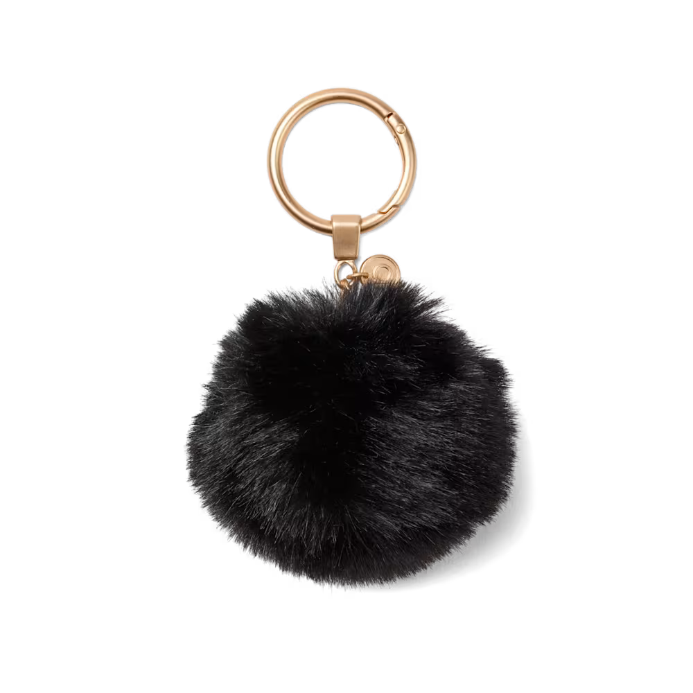 BOGG'D & CHARMED POUF L.B.D. BLACK POUF