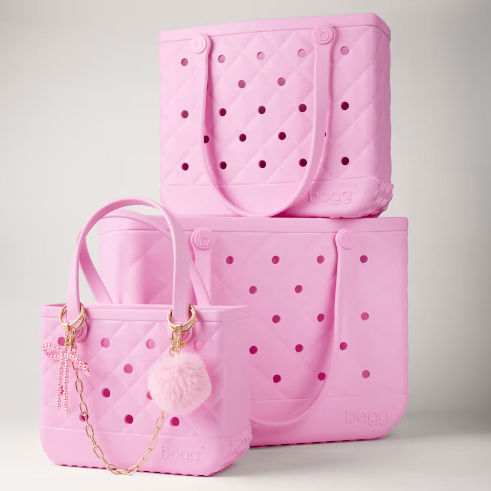 BOGG'D & CHARMED POUF PINK TAFFY POUF / 680